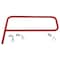 Vestil RED PIPE SAFETY RAILING GATE-P SHAPED 48X36 VDKR-G4-RD - alternate 2